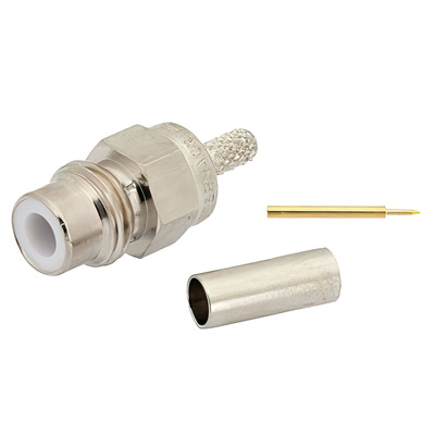 75 Ohm SMC Jack Connector Crimp Solder1