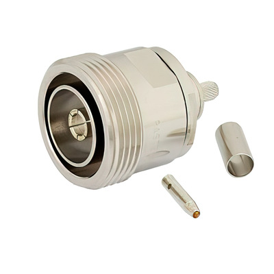 7-16 DIN Female Connector Crimp Solder 1