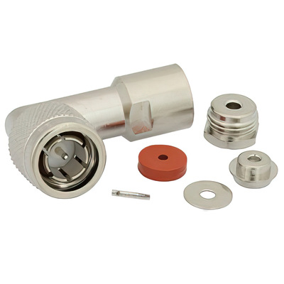 75 Ohm TNC Male Right Angle Connector Clip Solder1