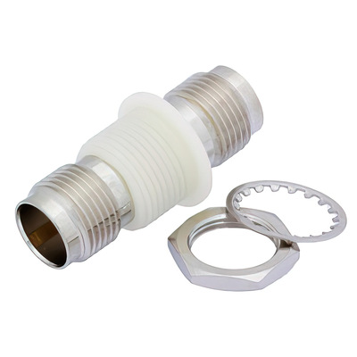75 Ohm TNC Female to TNC Female Bulkhead Adapter 1
