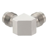 1.85mm Female to 2.4mm Female Miter Right Angle Adapter 1