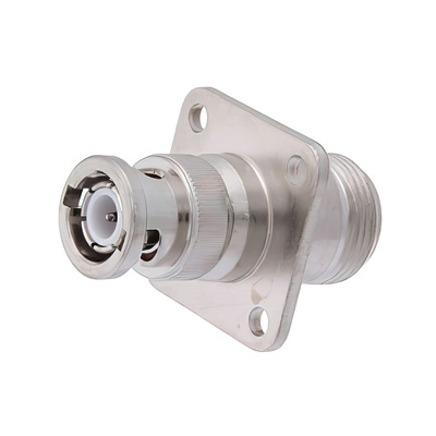 4-Hole Flange Mount N Female to BNC Male1