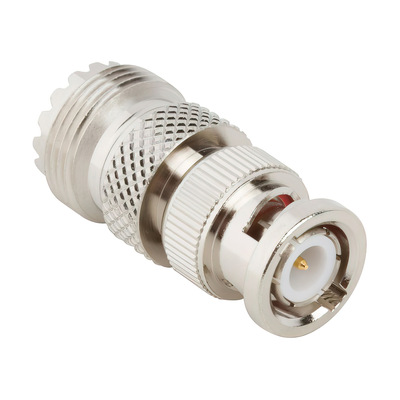 BNC Plug to UHF Jack Adapter 50 Ohm Straight 2