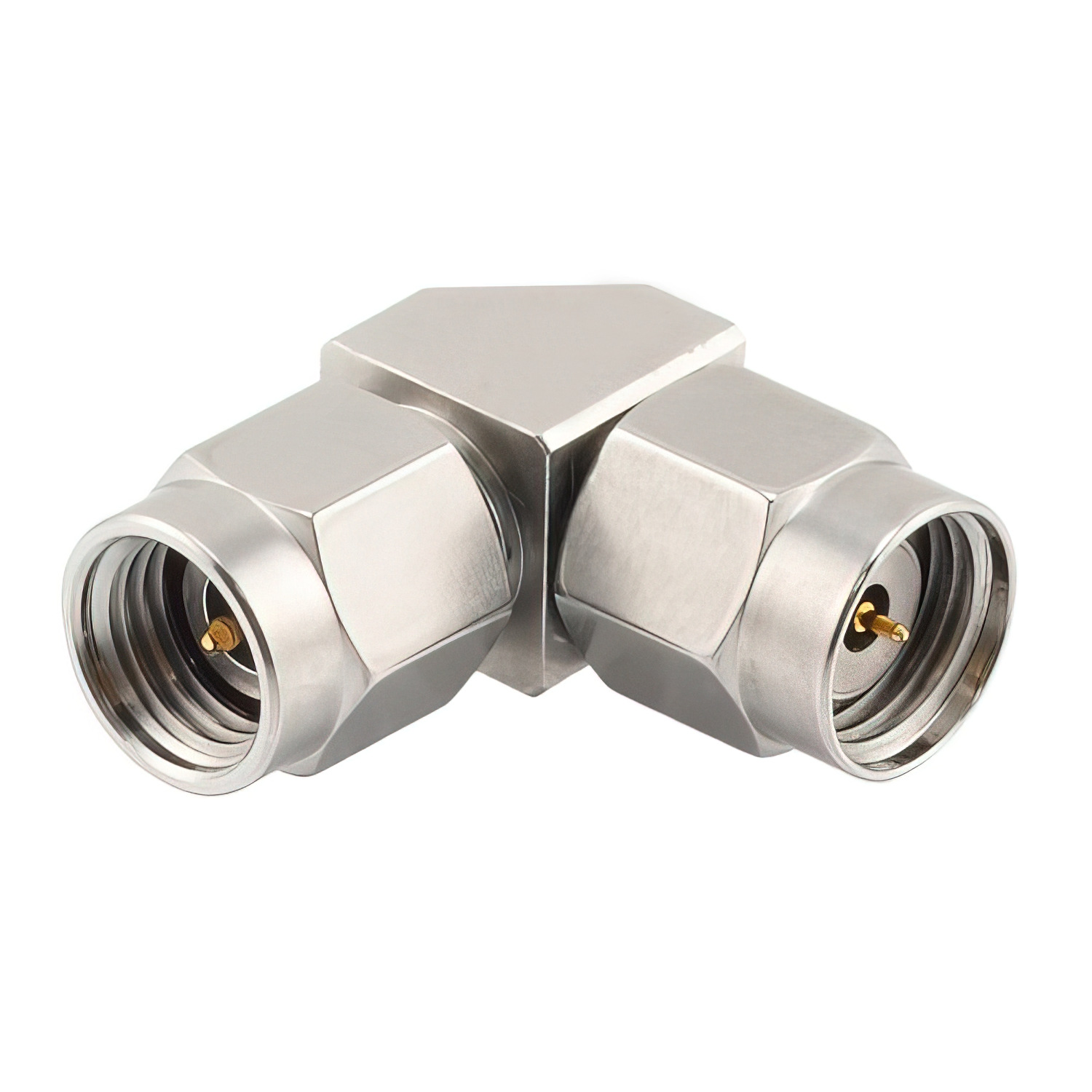 1.85mm Male to 2.92mm Male Miter Right Angle Adapter2