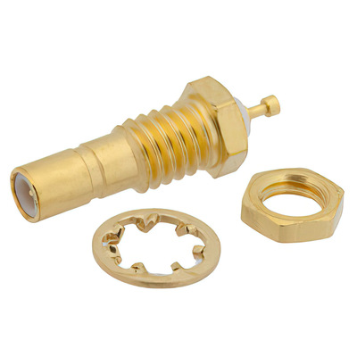 SSMB Jack Bulkhead Connector Solder 1