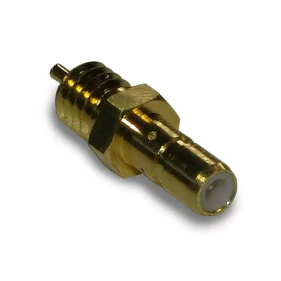 SSMB Straight Plug Bulkhead Round Post 50 Ohm1