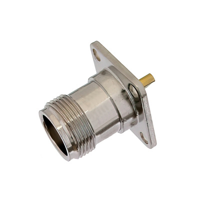 SC Female Connector Solder 4 Hole Flange Mount Solder 1