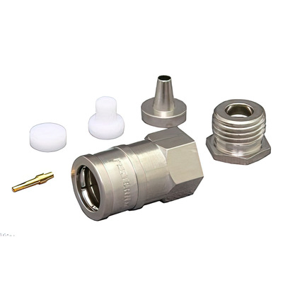 75 Ohm SMB Plug Connector Clip Solder 2