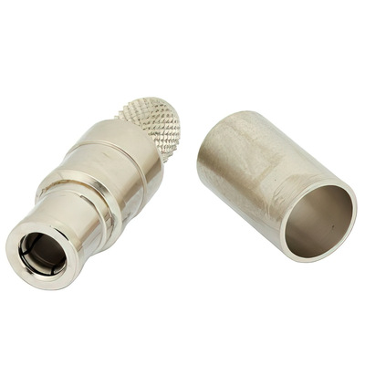 75 Ohm Mini SMB Plug Connector Crimp Solder 2