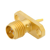 RP-SMA Female Connector 2 Hole Flange Mount 1