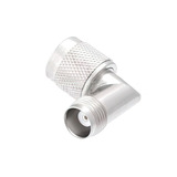 TNC male to TNC female right angle adapter2