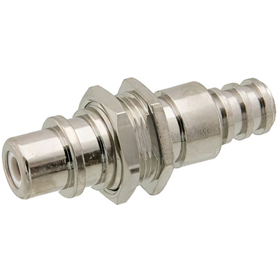 75 Ohm RCA Female Bulkhead Mount Connector Crimp Solder 1