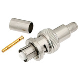 SHV 插头连接器压接焊接2
