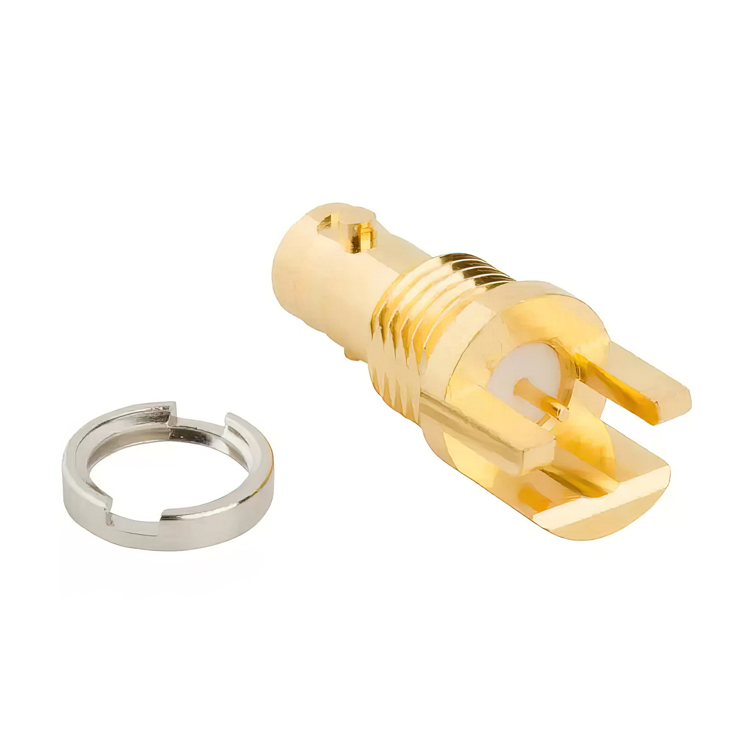 HD-BNC Straight PCB Jack Side Launch Spacer1