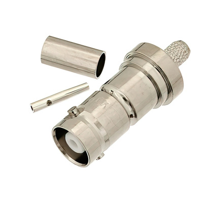 MHV Female Connector Crimp Solder 1