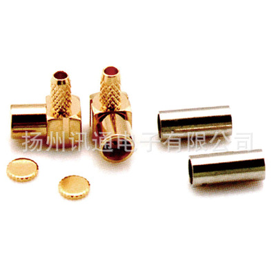 MCX Female Crimp 90&deg; XT-MCX 002