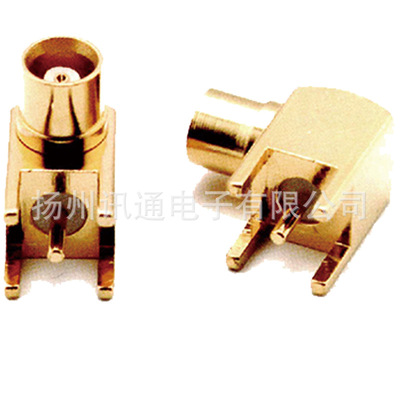 MCX female 90&deg;pcb XT-MCX 009