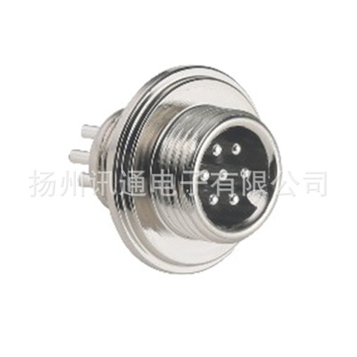 GX12M Front Mounting Flange Male XT-GX12M 009