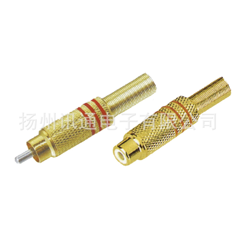 RCA Plug/Jack Gold XT-R 019