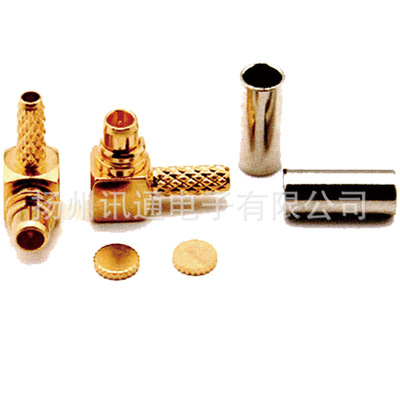 MMCX Male Crimp 90&deg; XT-MMCX 013