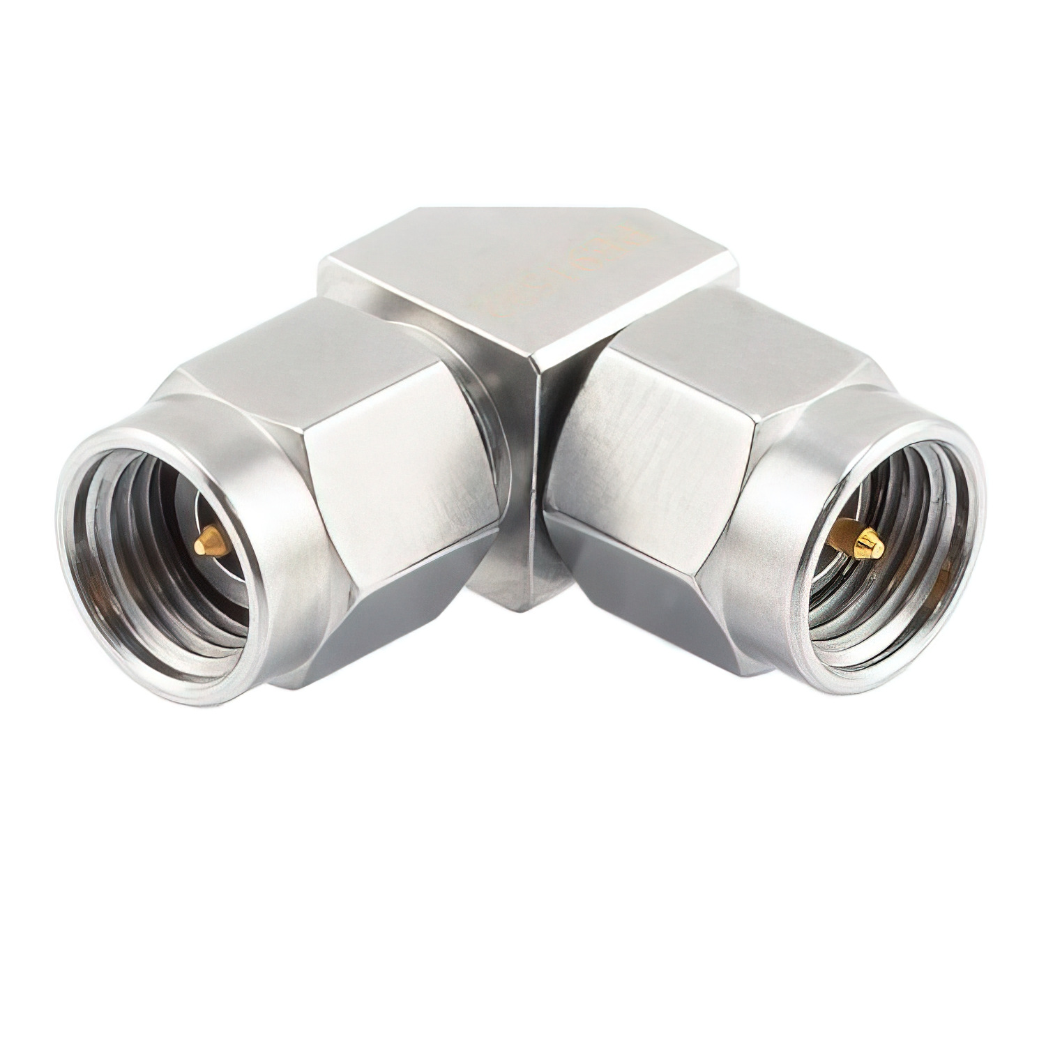 2.92mm Male to 3.5mm Male Miter Right Angle Adapter1