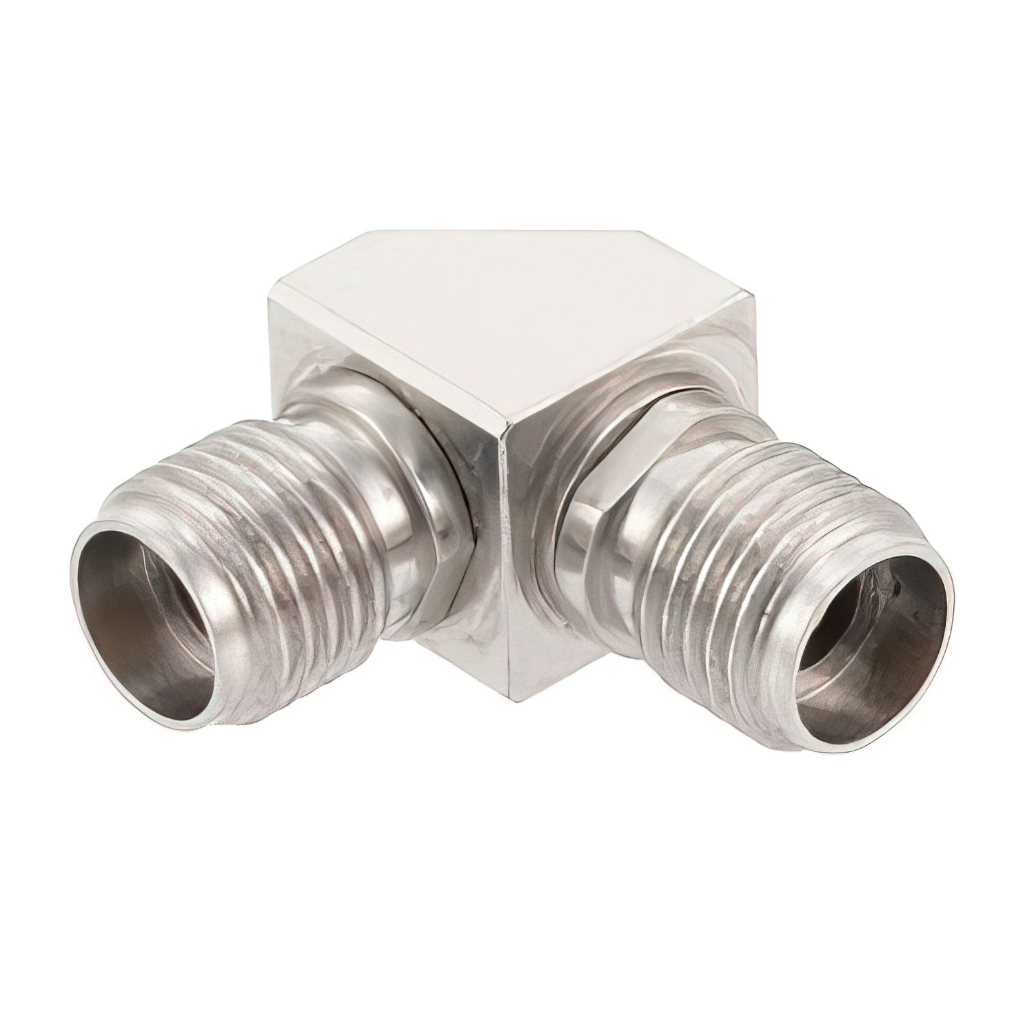 2.92mm Female to 2.92mm Female Miter Right Angle Adapter1
