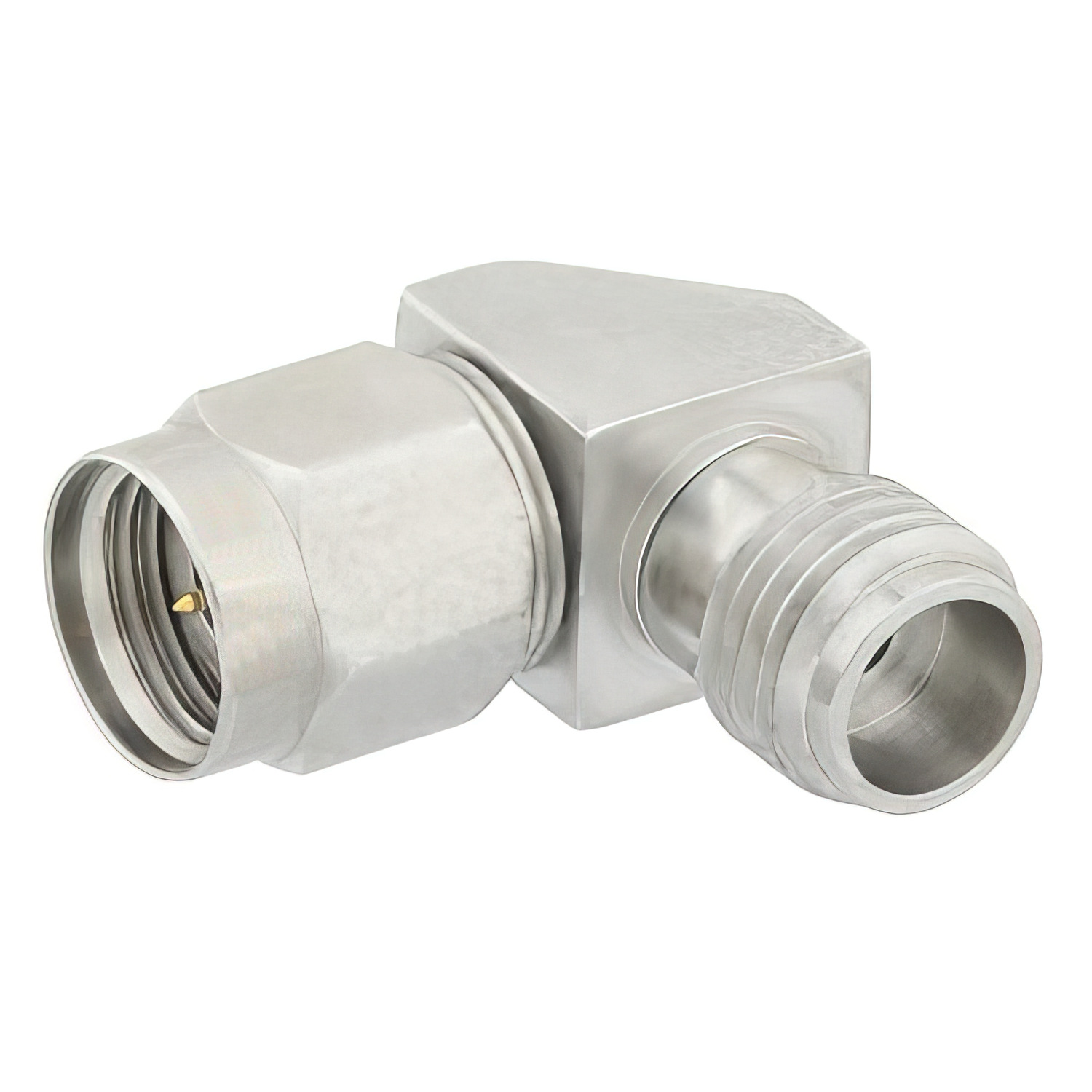 1.85mm Female to 2.4mm Male Right Angle Adapter 1
