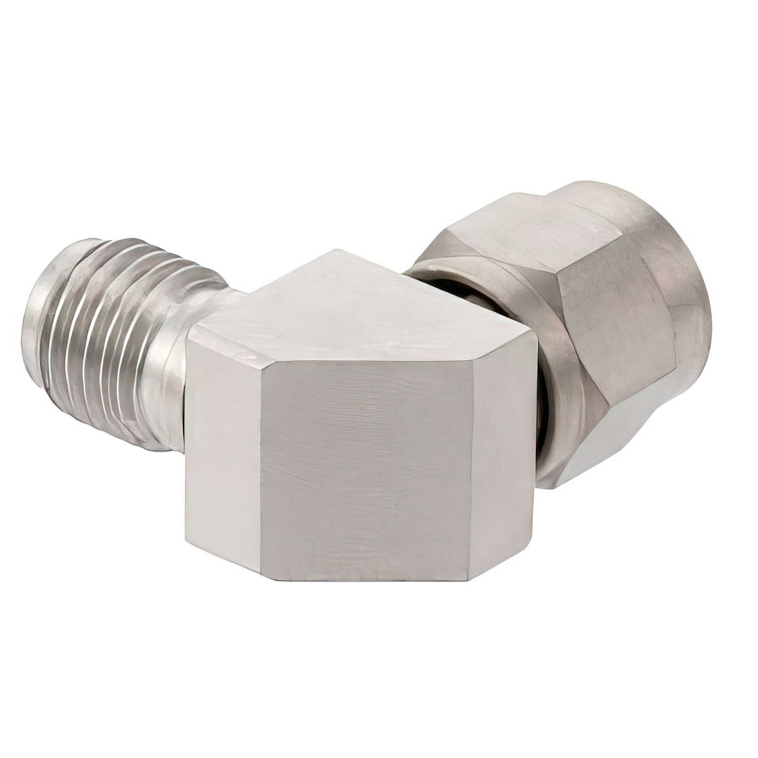 1.85mm Male to 2.92mm Female Right Angle Adapter1