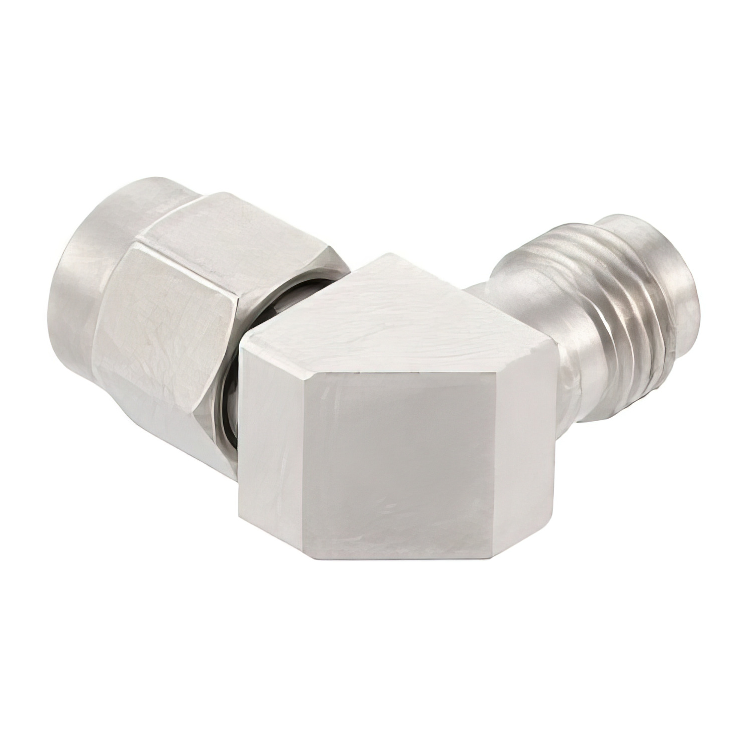 1.85mm Female to 2.92mm Male Miter Right Angle Adapter1