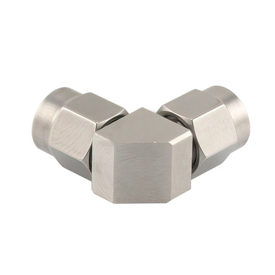 1.85mm 公头到 2.92mm 公头斜接直角适配器1