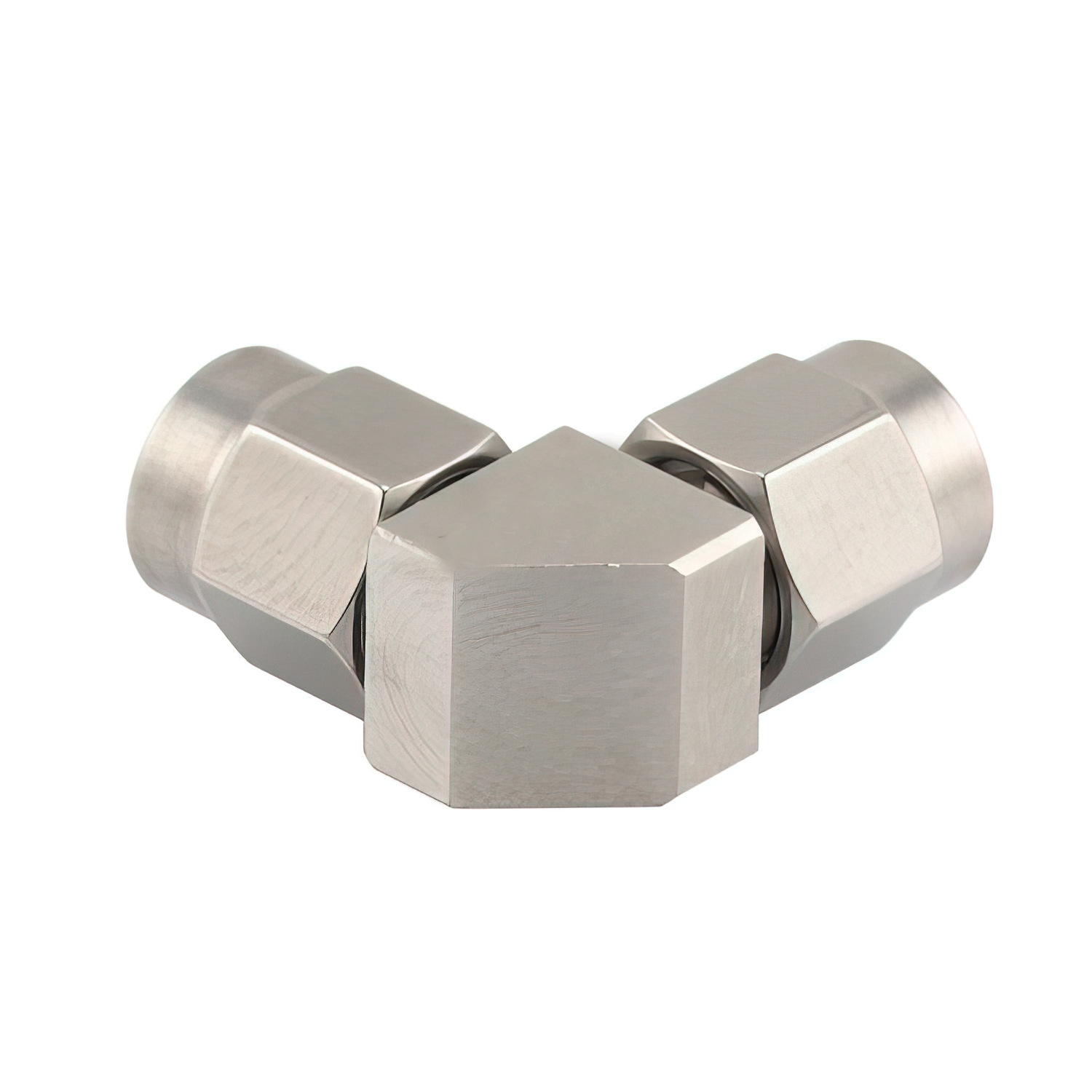 1.85mm Male to 2.92mm Male Miter Right Angle Adapter1