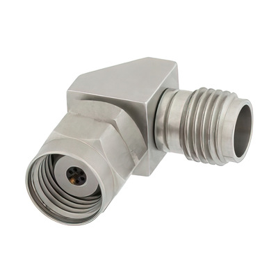 1.85mm 公头转 2.4mm 母头直角适配器1