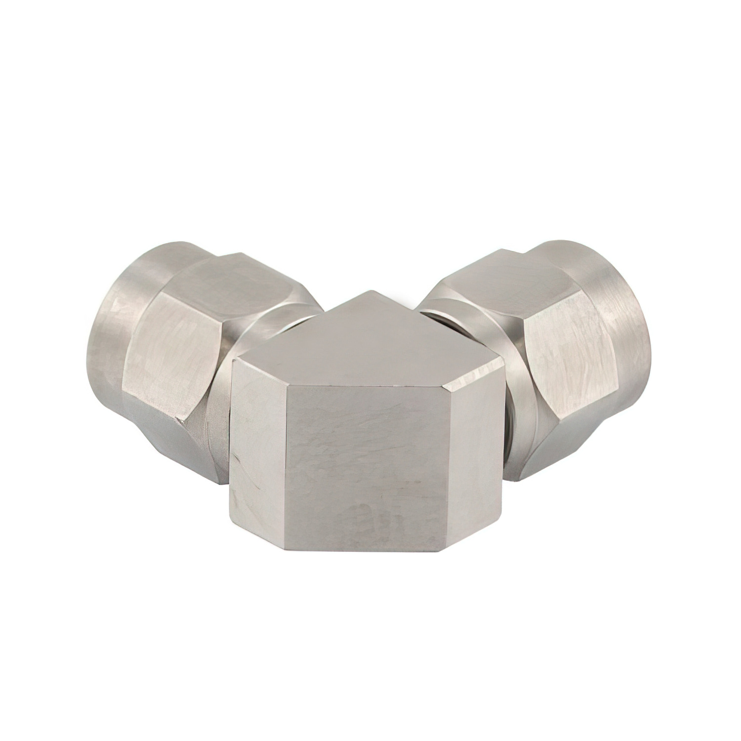 1.85mm Male to 2.4mm Male Miter Right Angle Adapter1