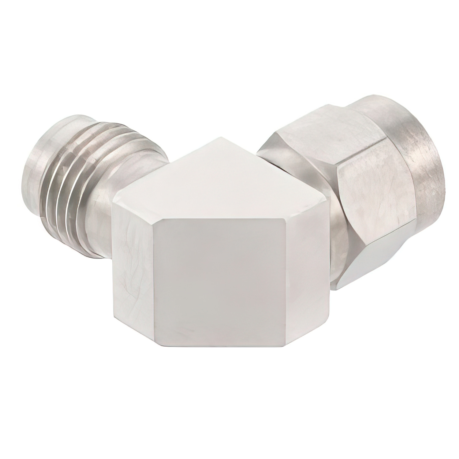 1.85mm Male to 2.4mm Female Miter Right Angle Adapter1