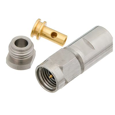 3.5mm 公连接器夹焊1