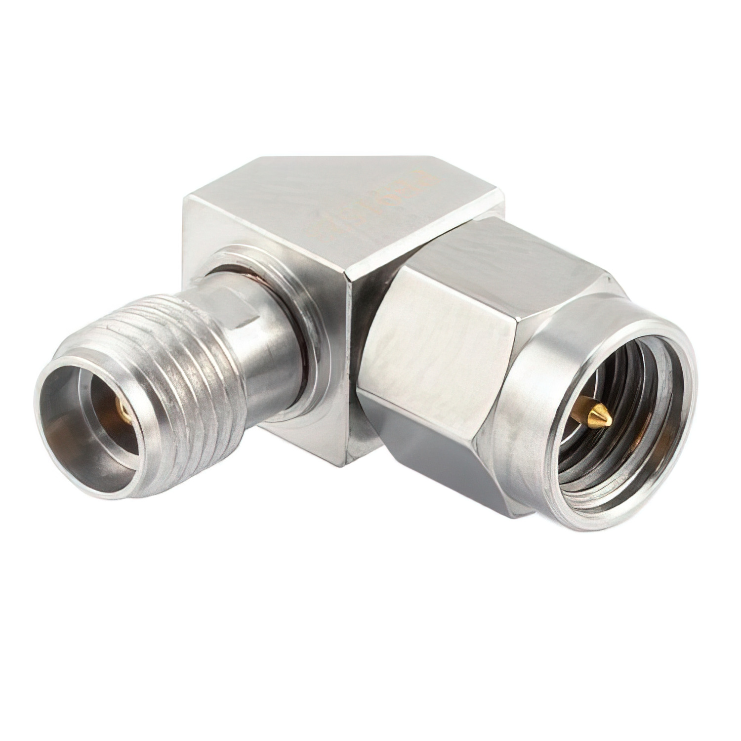 3.5mm Male to 3.5mm Female Miter Right Angle Adapter1