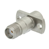 Precision SMA Female to SMP Male 2 Hole Flange Adapter1