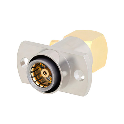 BMA 插孔直角滑入式连接器焊接 2 孔法兰安装1