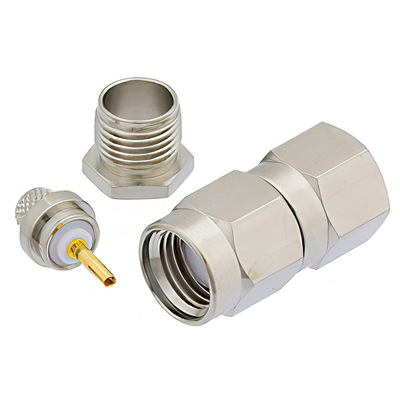 RP SMA 公连接器夹焊料2