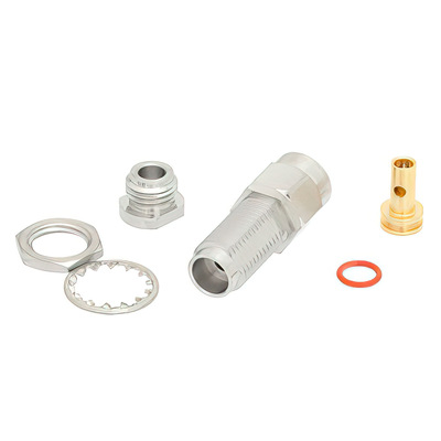 2.4mm 母隔板安装连接器夹焊1