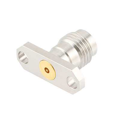 2.4mm 母连接器 2 孔法兰安装2