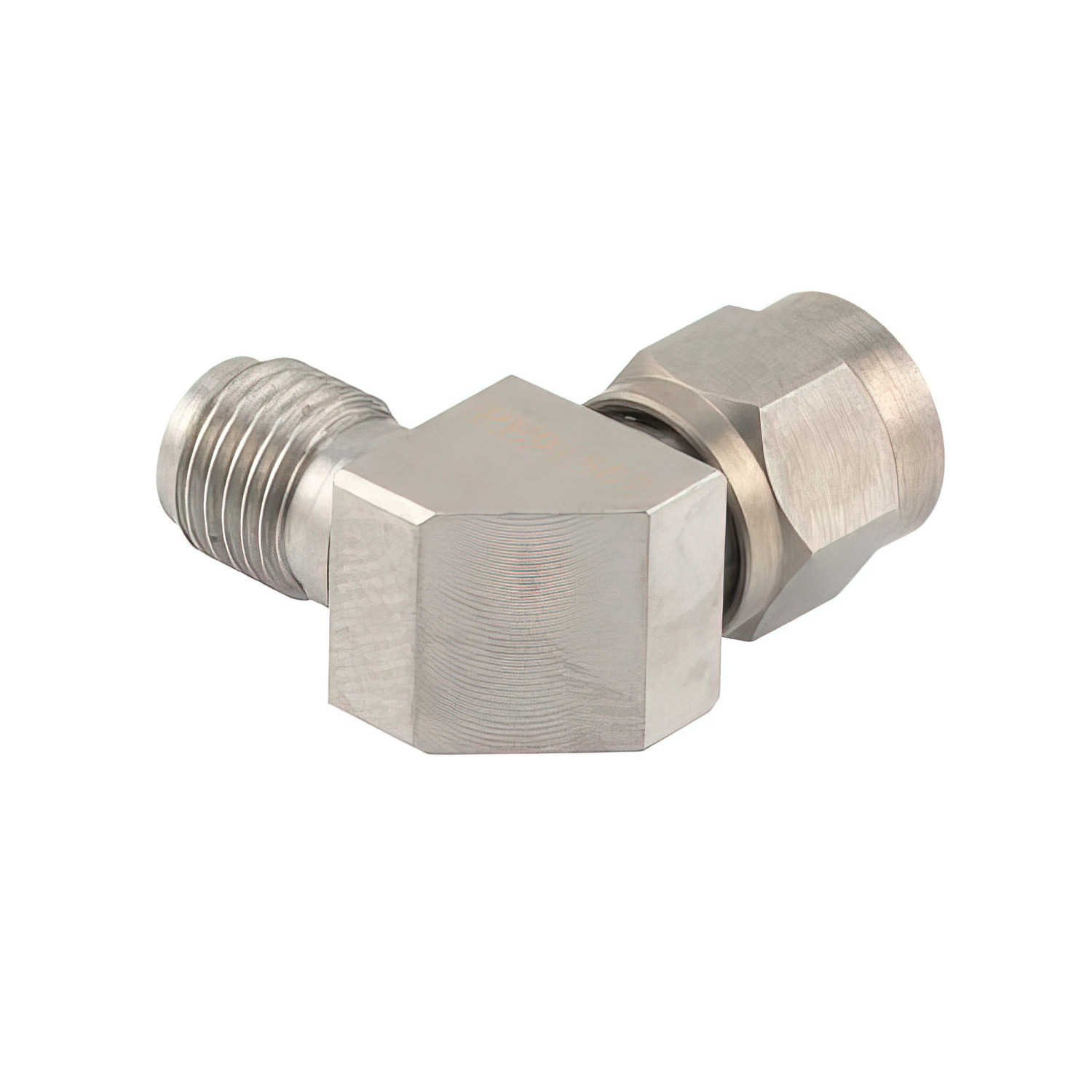 2.4mm Male to 2.92mm Female Miter Right Angle Adapter2