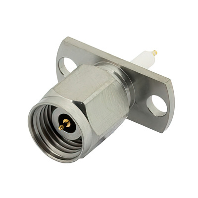 2.4mm 公连接器焊接 2 孔法兰引脚端子1