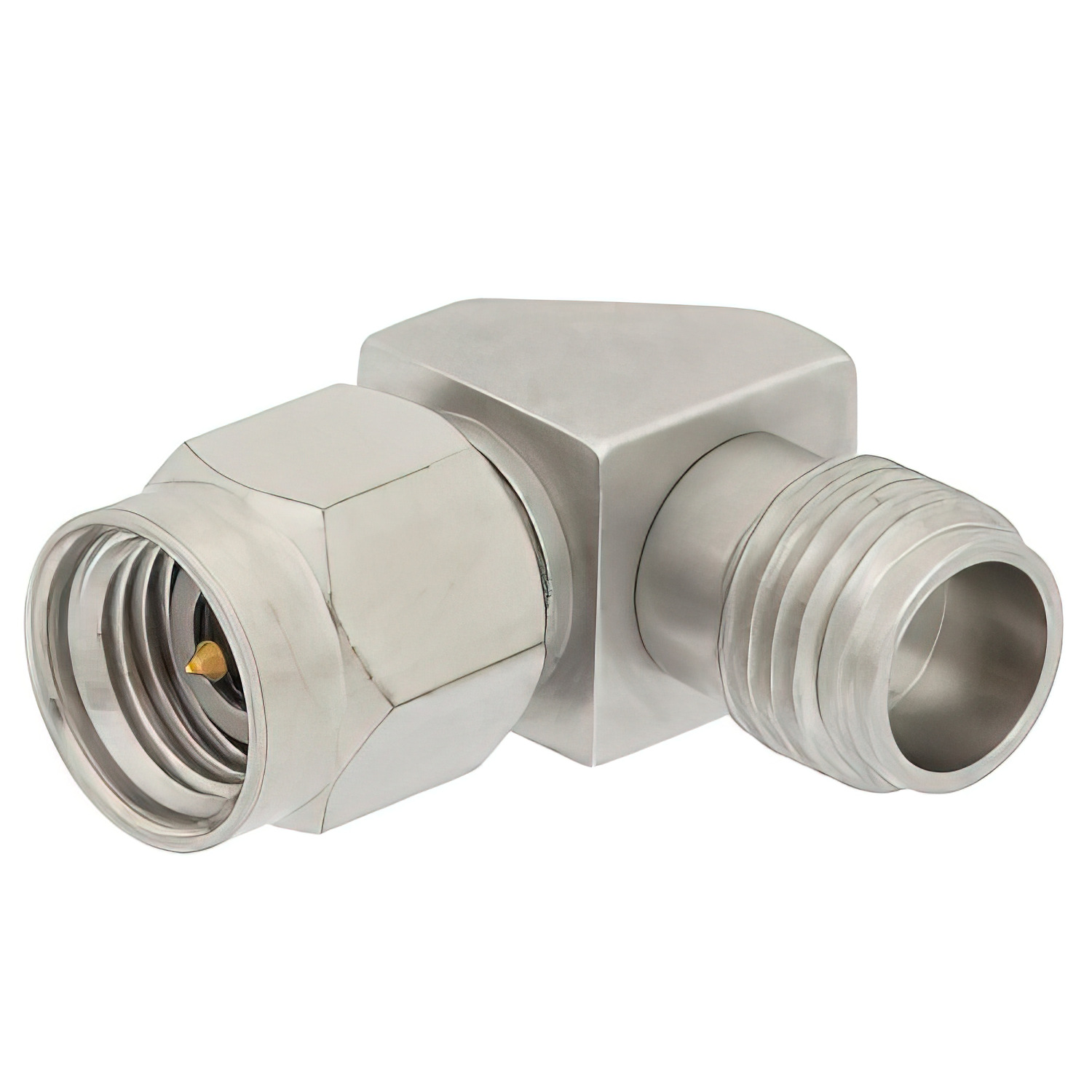 2.4mm Female to 2.92mm Male Right Angle Adapter1