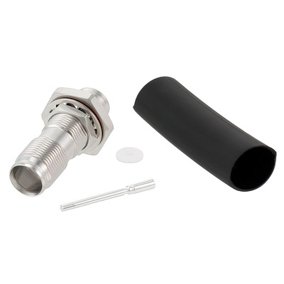 NEX10 Female Bulkhead Mount Low PIM Connector Solder1