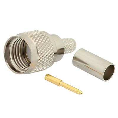 迷你 UHF 公连接器压接焊料1