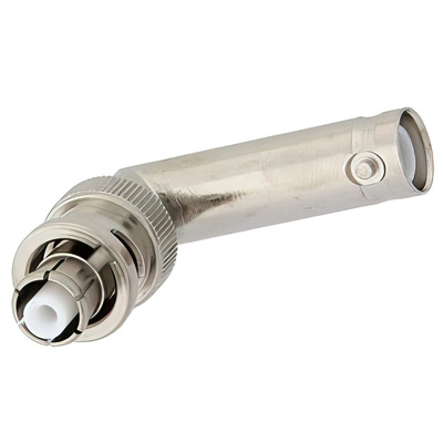 SHV Plug to SHV Jack Right Angle Adapter1