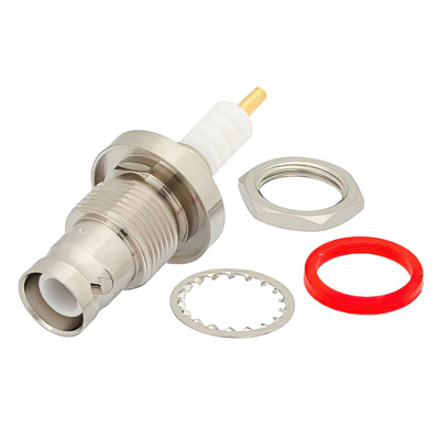 SHV Jack Bulkhead Mount Connector Solder 1