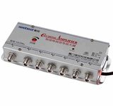 CATV active amplifier, closed-circuit cable TV distributor, signal amplifier, 2 channels, one point,